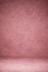 Fond de studio photographie pour portrait, multi éclairage, rose, N° 6/7, rendu 3d 