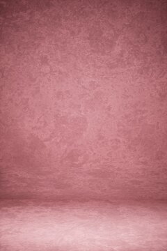 Fond de studio photographie pour portrait, multi &eacute;clairage, rose, N&deg; 6/7, rendu 3d 