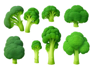 broccoli and cauliflower