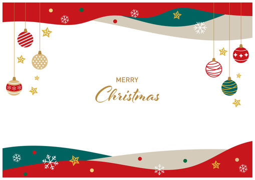 クリスマスオーナメントフレーム北欧風