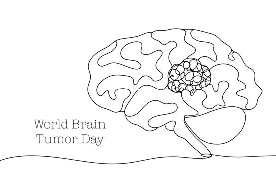 Brain. Tumor. Disease. One line