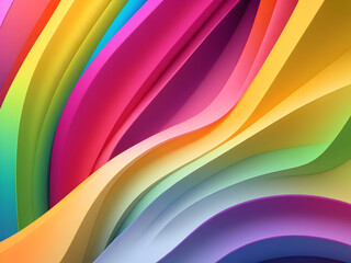 Fototapeta premium Abstract Colourful gradient background for design Generative Ai