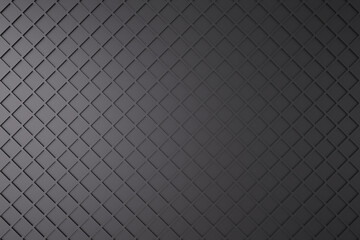 Abstract black 3d geometric background with shadow. Architectural structure of rectangles. three-dimensional geometric composition of three-dimensional polygons. 3d panel. background.
