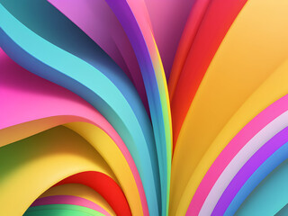Obraz premium Abstract Colourful gradient background for design Generative Ai