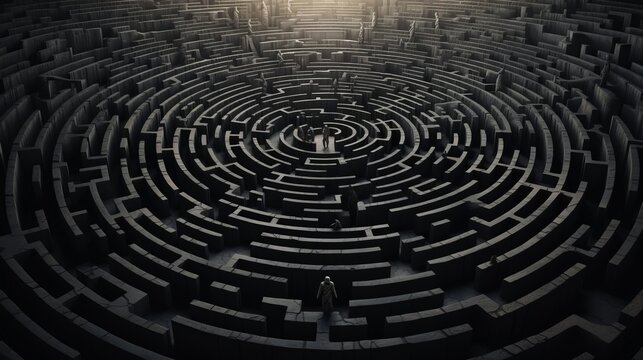 maze or labyrinth