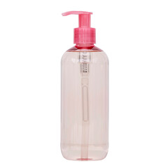 pink plastic bottle isolated png