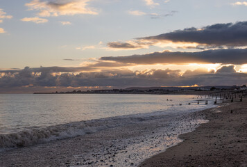Pevensey Bay Sunset