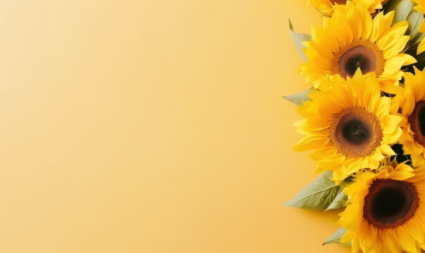 Sunflowers exuding vitality and joy.