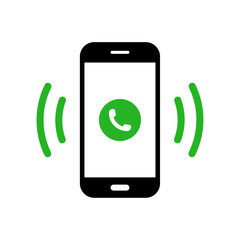 Ringing phone icon