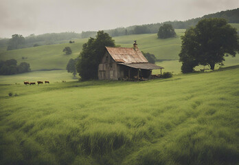 The simplicity and beauty of countryside living.