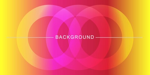 Modern geometric gradian colorful abstract background