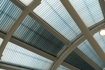 Obraz premium Close up detail of skylight structure