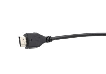 HDMI cable connector on transparent background (PNG  File)