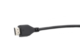 HDMI cable connector on transparent background (PNG  File)
