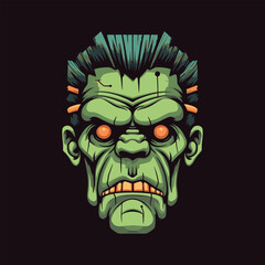 Halloween Zombie Mascot And Esport Logo