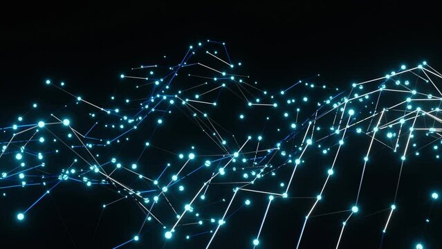 abstract background of lights, Cyber security concept.Machine learning algorithms. Analysis of information. Technology data binary code network conveying connectivity, Data and information protection 