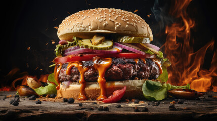 Fast Food buger
