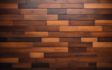 Wooden wall texture background, wood pattern for interior or exterior design.