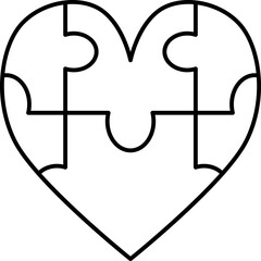 Obraz premium autism icon