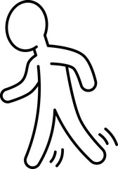 tiptoeing  icon