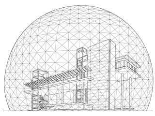Richard Buckminster Fuller • Montreal Biosphere • Montreal, Quebec, Canada