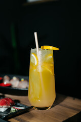 glass of orange juice