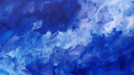 Fototapeta na wymiar Abstract watercolor paint background dark blue color.Generative AI