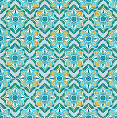Geometric pattern for decoration and textiles. small motif for decoration and clothing fabrics