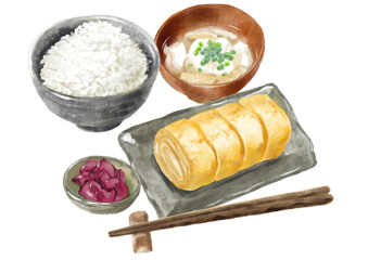 水彩の朝食01_2