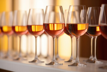 Wine in a glass 