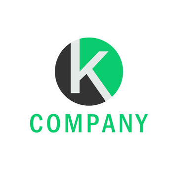 Vector creative k latter logo template