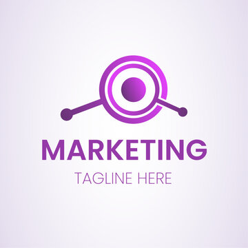 Business consulting logo template. Speech bubble and growth graph vector design. Consult logotype