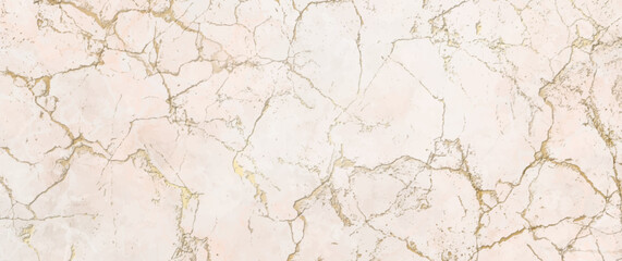 Pink and gold marble vector texture background for cover design, poster, flyer, cards and design interior. Stone natural texture. Tile. Floor. Wall. Hand-drawn elegant golden luxury illustration.	