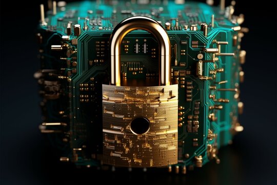 The secure padlock opens doors to the secrets of coding