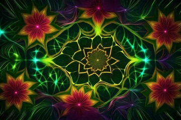 abstract fractal background