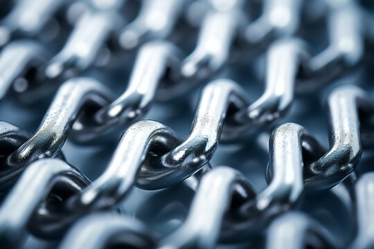 Metal Alloy Steel Chains For Industrial Use, Very Strong And Hard For Heavy  Load Stock Photo, Picture and Royalty Free Image. Image 89492693.