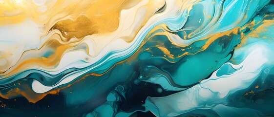 Abstract marble made in fluid art style with modern color