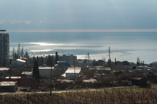 Ukraine. Mountains of Crimea. New Year. January 2014.