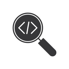 Programming Coding Icon - Search Icon