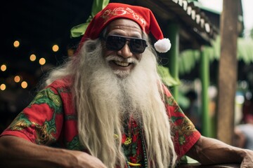 Black Rasta Santa Claus  