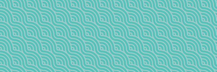 Set of Vector Patterns In Flat Colors . Seamless asian background pattern. Autumn oriental premium design. Traditional japanese vintage ornament.