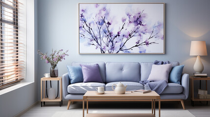 A serene abstract image featuring soft, pastel hues and delicate forms that convey a feeling of peace and serenity