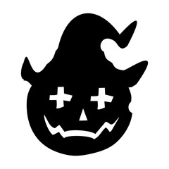 pumpkin vector for a halloween day