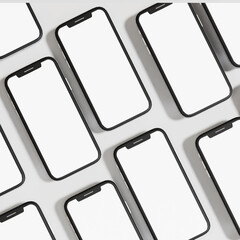3d render, Multi Devices Mockup for showcasing your UI design to clients