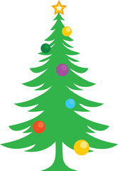 Christmas Tree Clipart - Perfect for Holiday Projects
