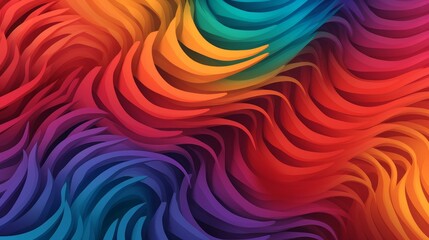 A colorful, hypnotic pattern for a phone background