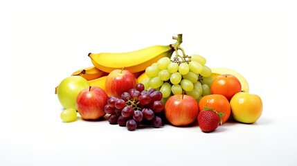Naklejka na ściany i meble Photo Vibrant collection of healthy fruit and vegetables