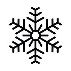 Snow flake icon design, illustration design