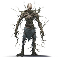 Realistic Twig Blight: Nature's Decay
 , Medieval Fantasy RPG Illustration