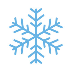 Snow flake icon design, illustration design
